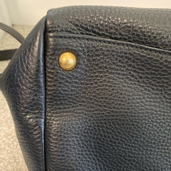 Prada Large black leather bag - Picture 7 of 9